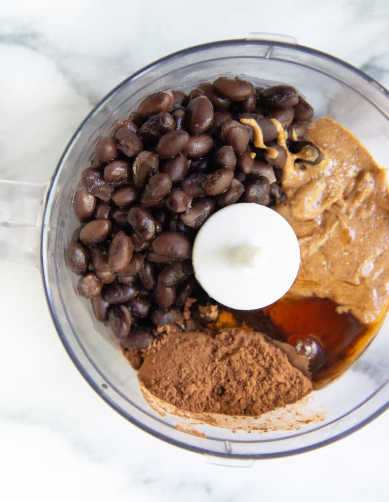 Black Bean Brownie Batter Dip Shaped by Charlotte