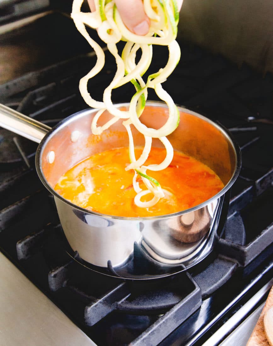 Thai Chicken Zoodle Soup