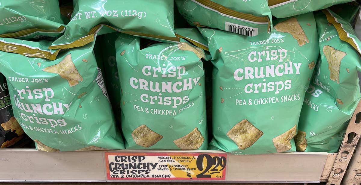 trader joe's Crisp Crunchy Snacks