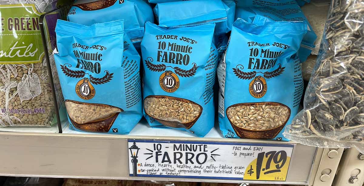 trader joe's 10-Minute Farro