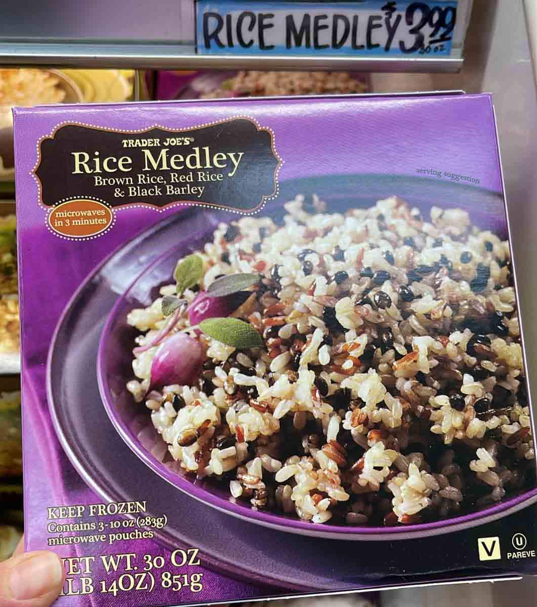 trader joe's rice medley