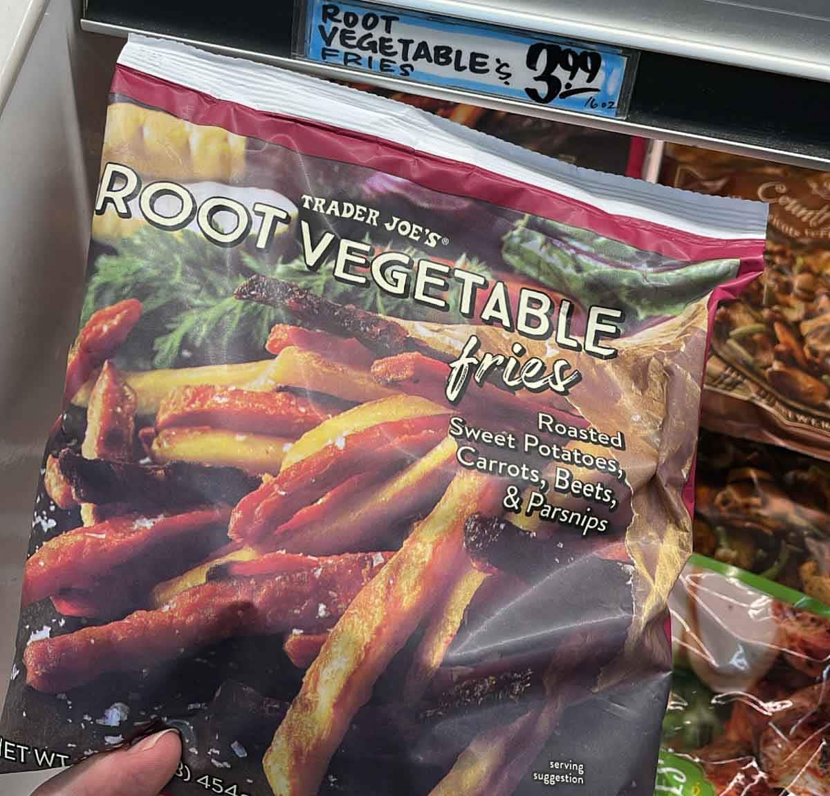 trader joe's root vegetable fries