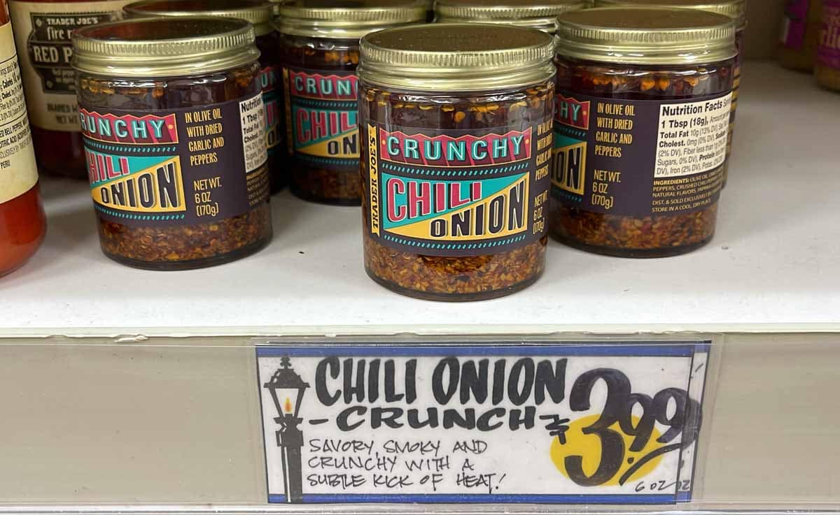 trader joe's crunchy chili onion