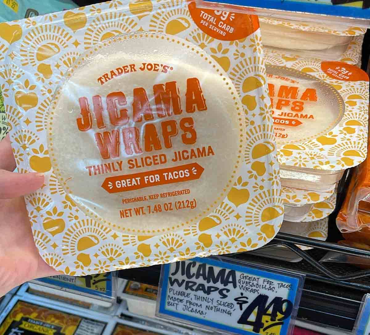 trader joe's jicama wraps