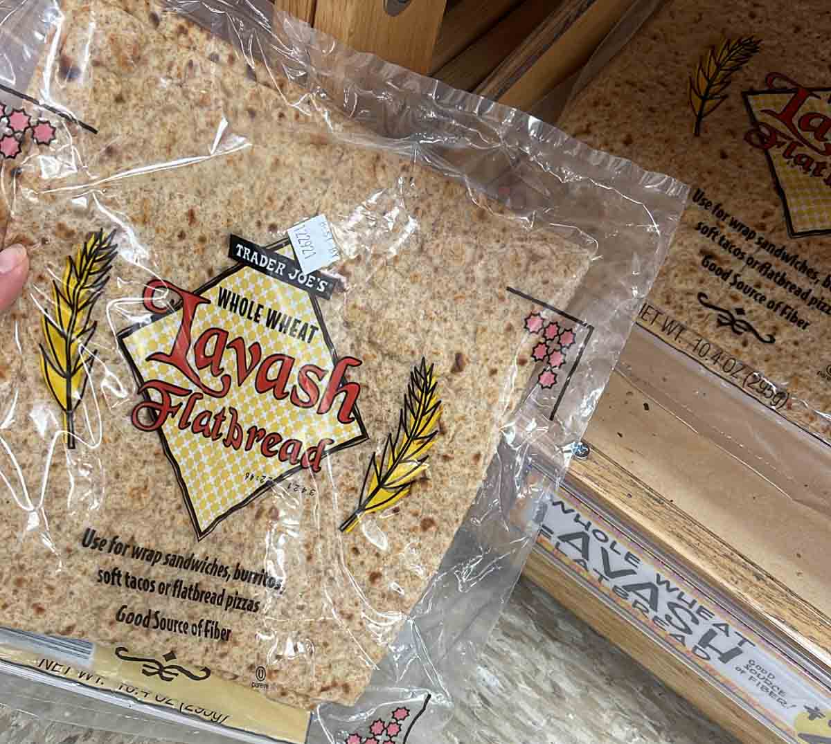 trader joe's Lavash flatbread