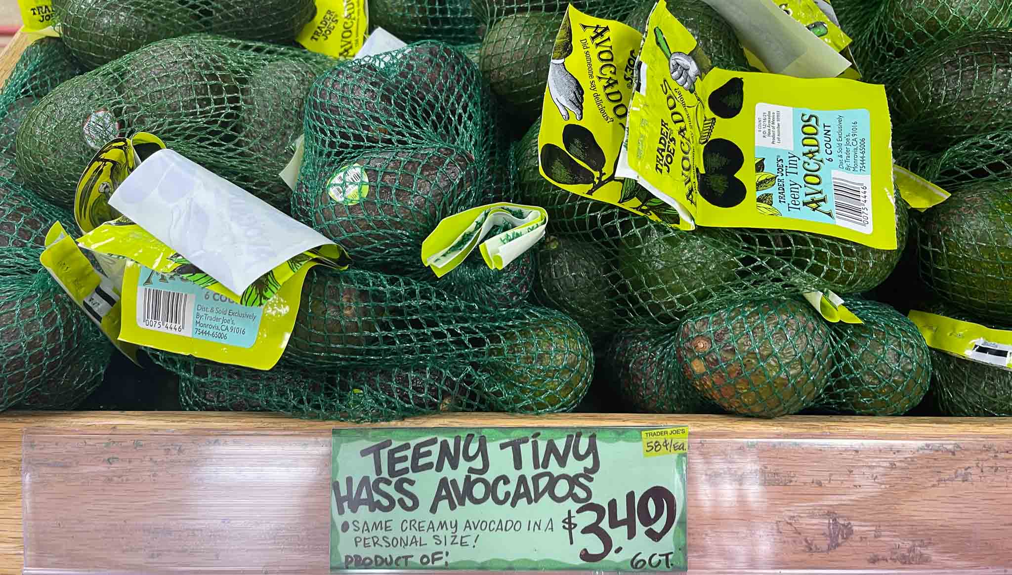 trader joe's teeny tiny hass avocados