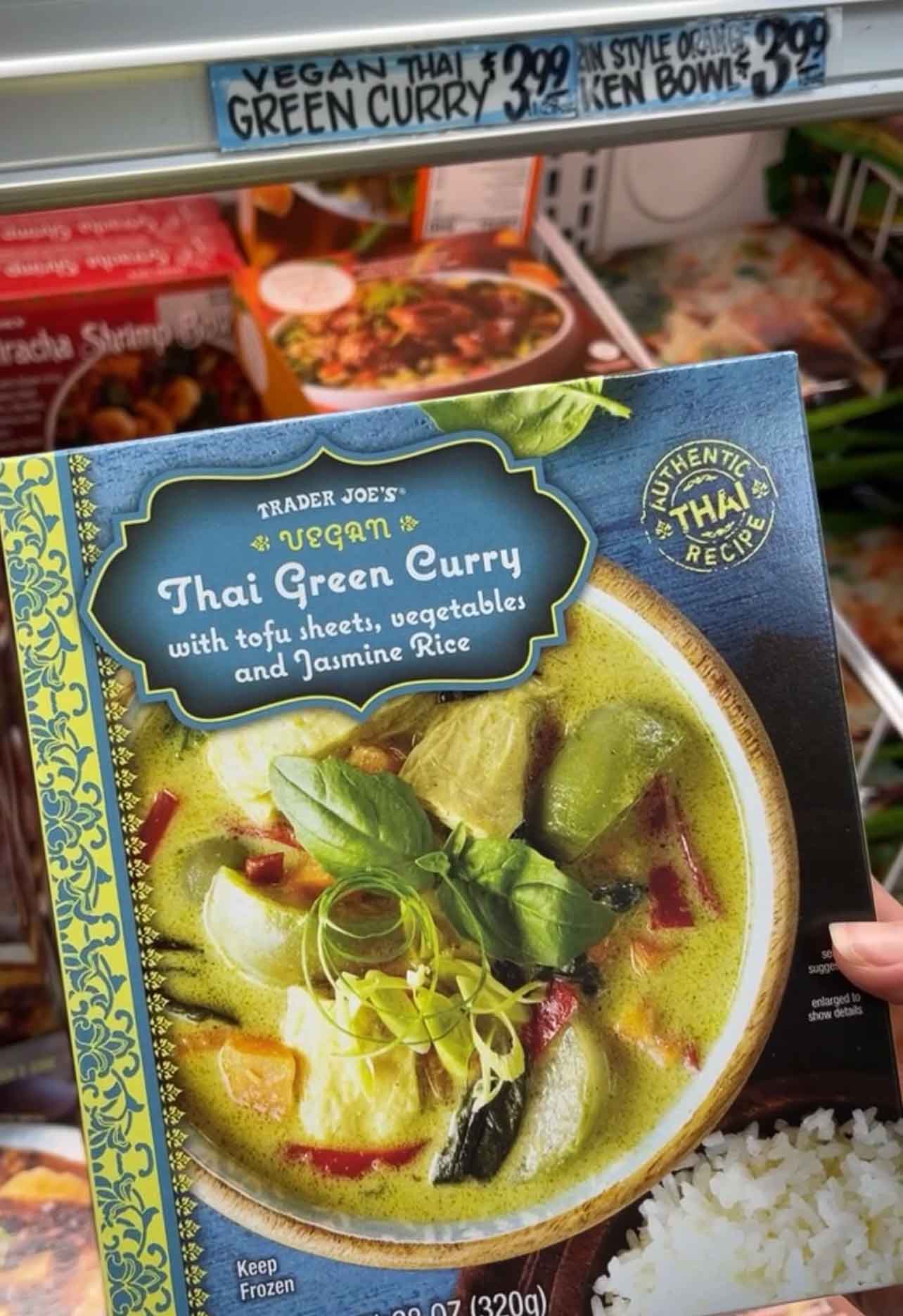 trader joe's Thai Green Curry