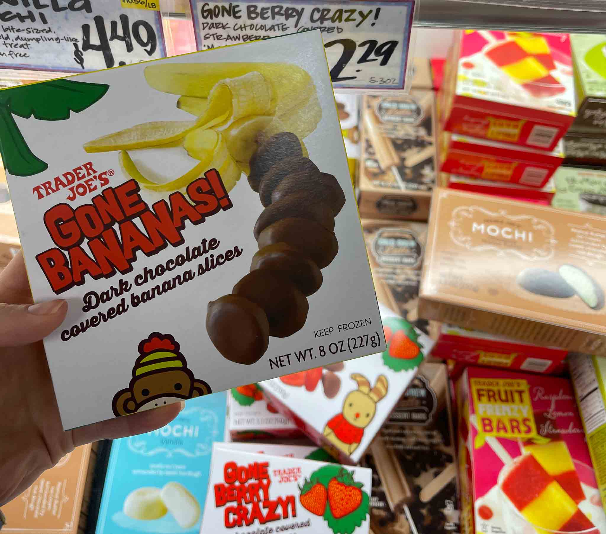 trader joe's Gone Gone Bananas & gone berry crazy