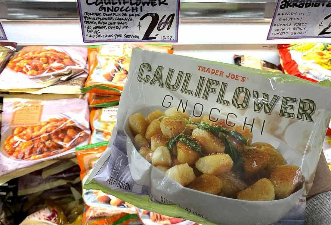 trader joe's Cauliflower Gnocchi