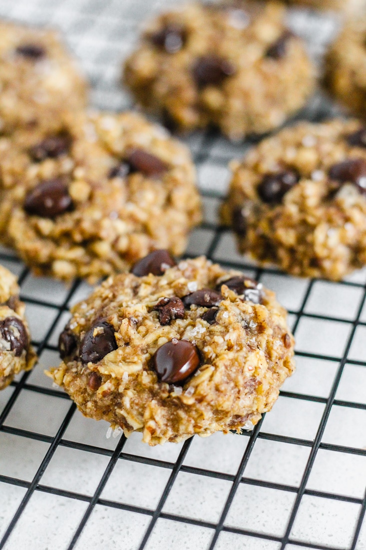 Healthy Banana Oatmeal Breakfast Cookies