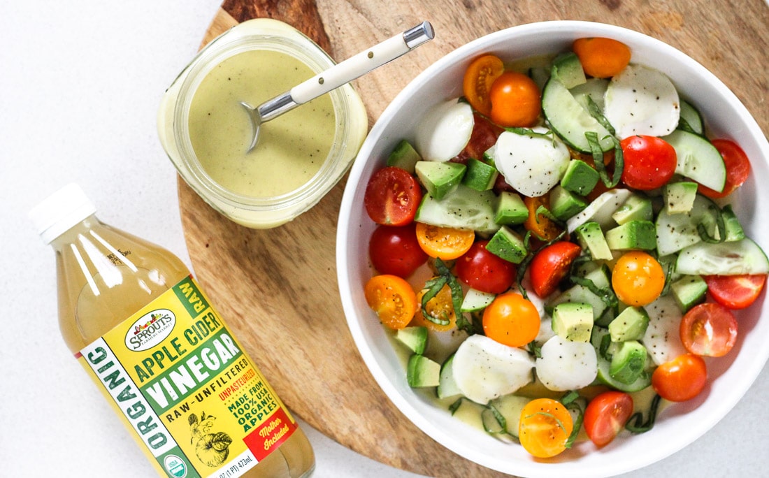 Apple Cider Vinaigrette Dressing Recipe Shaped by Charlotte