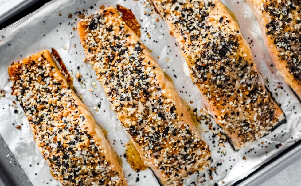 Everything Bagel Salmon Shaped by Charlotte